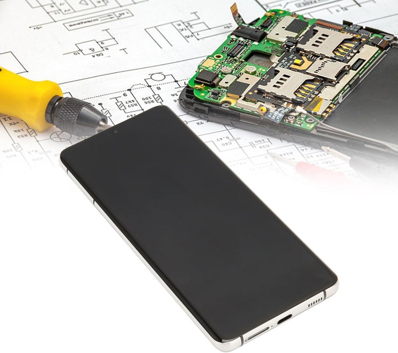 S21 Ultra Screen Replacement, Smartphone Display Screen Assembly S21 Screen Replacement S 21 Ultra LCD Screen Replacement with Screwdrivers Pick Pry Bar Suction Cup for S21 Ultra - Image 4