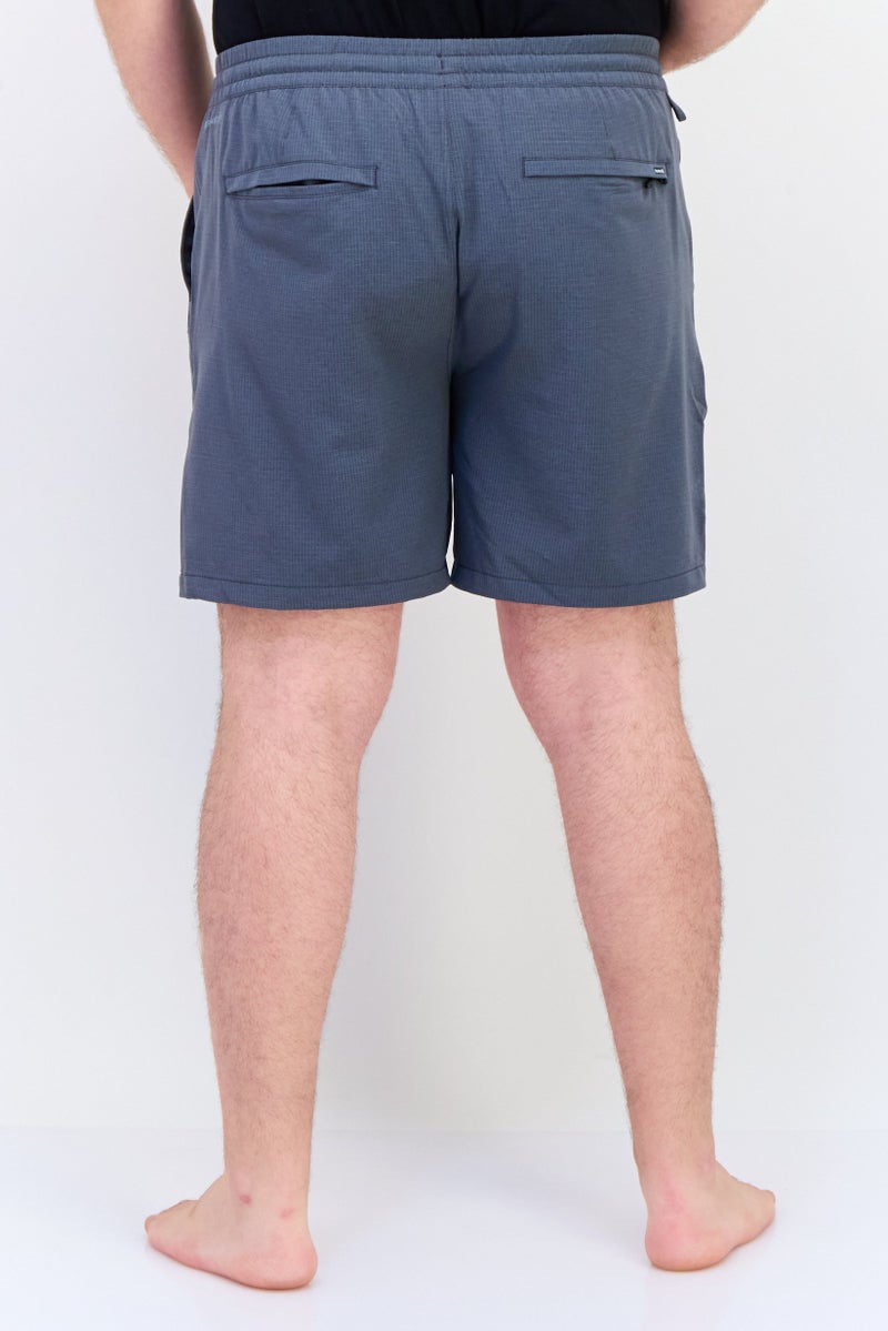 Hurley Men Brand Logo Board Shorts, Grey - Image 3