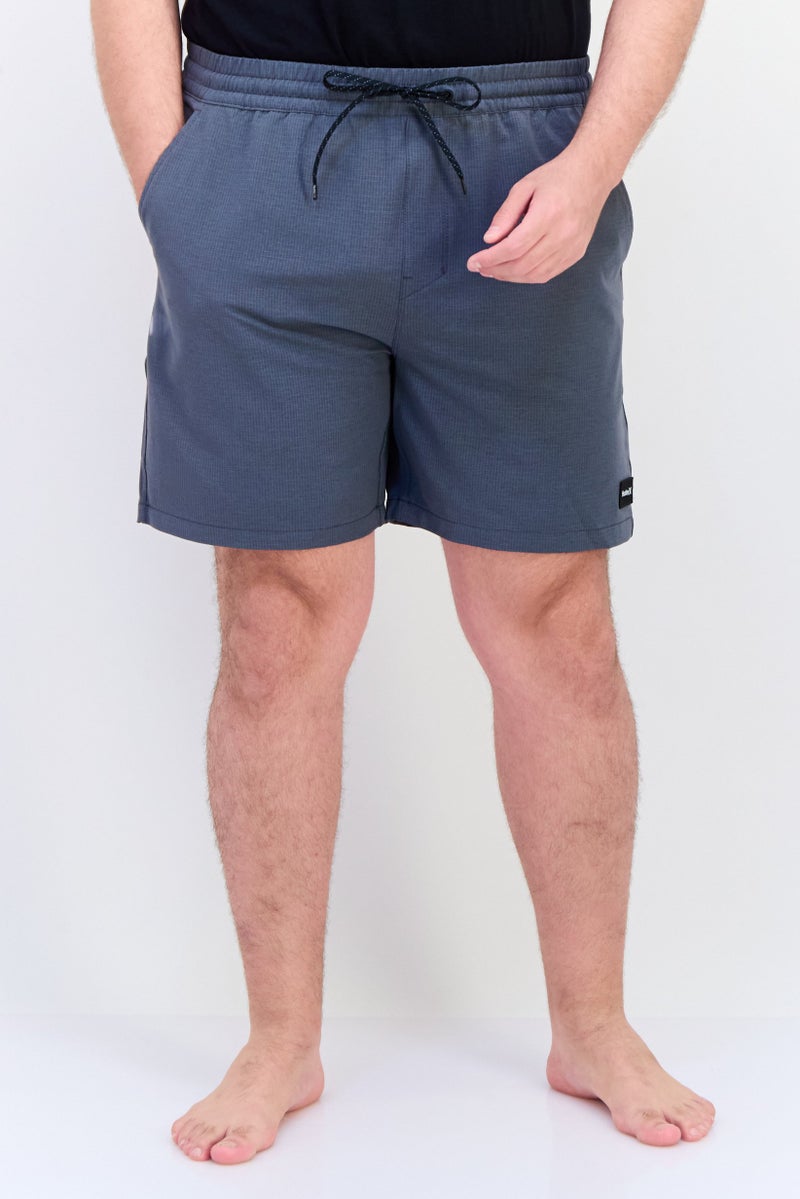 Hurley Men Brand Logo Board Shorts, Grey - Image 1