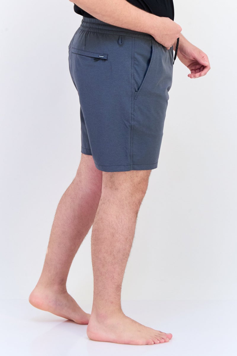 Hurley Men Brand Logo Board Shorts, Grey - Image 2