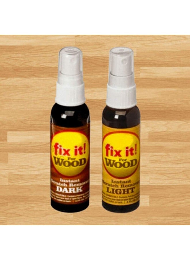 Rednow 2 pcs Instant Fix Wood Scratch Remover Set Fast Acting Wood Scratch Repair - Image 5