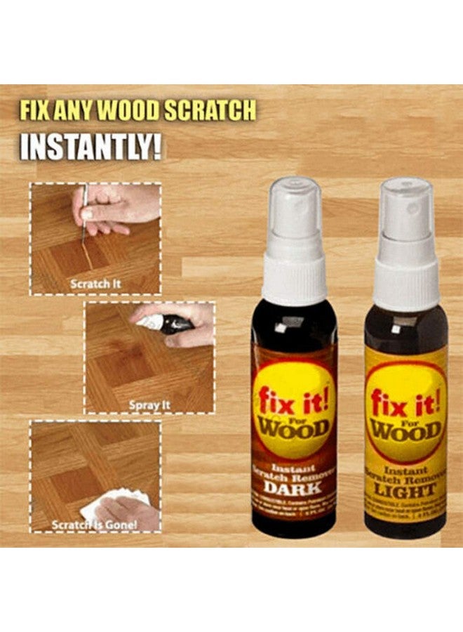 Rednow 2 pcs Instant Fix Wood Scratch Remover Set Fast Acting Wood Scratch Repair - Image 4