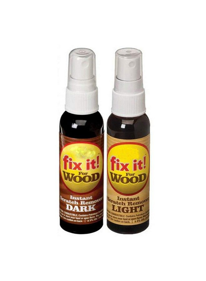 Rednow 2 pcs Instant Fix Wood Scratch Remover Set Fast Acting Wood Scratch Repair - Image 1
