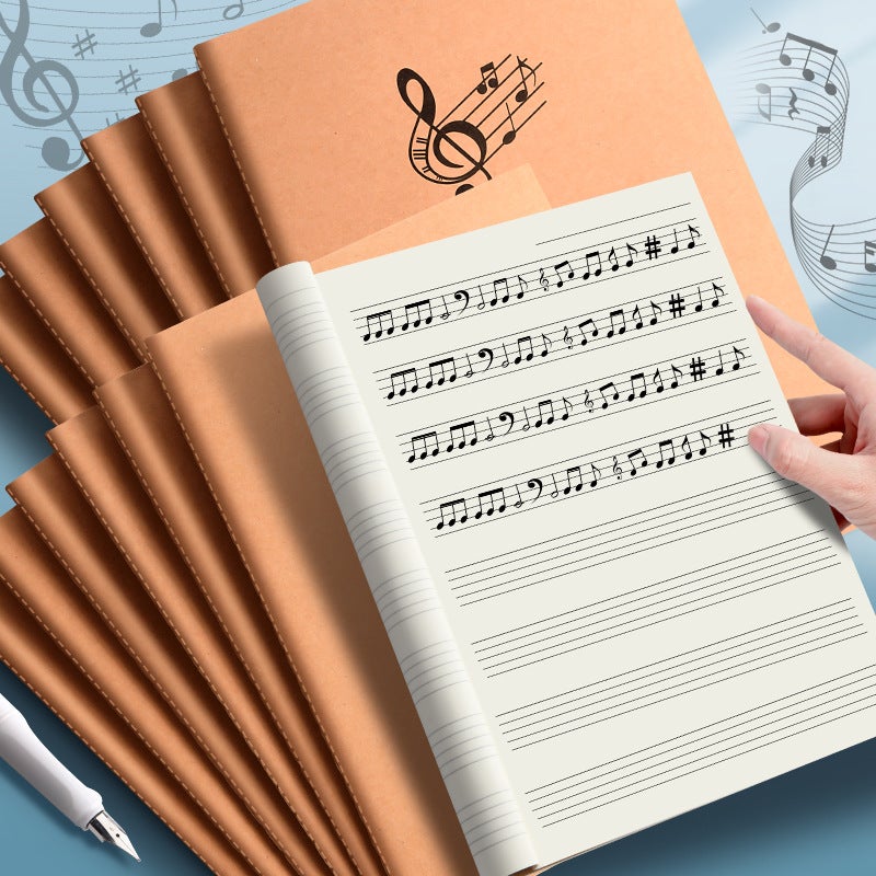 Children'S General Music Knowledge 16K Piano Music Book Guitar Music Book Staff Music Exercise Book - Image 2