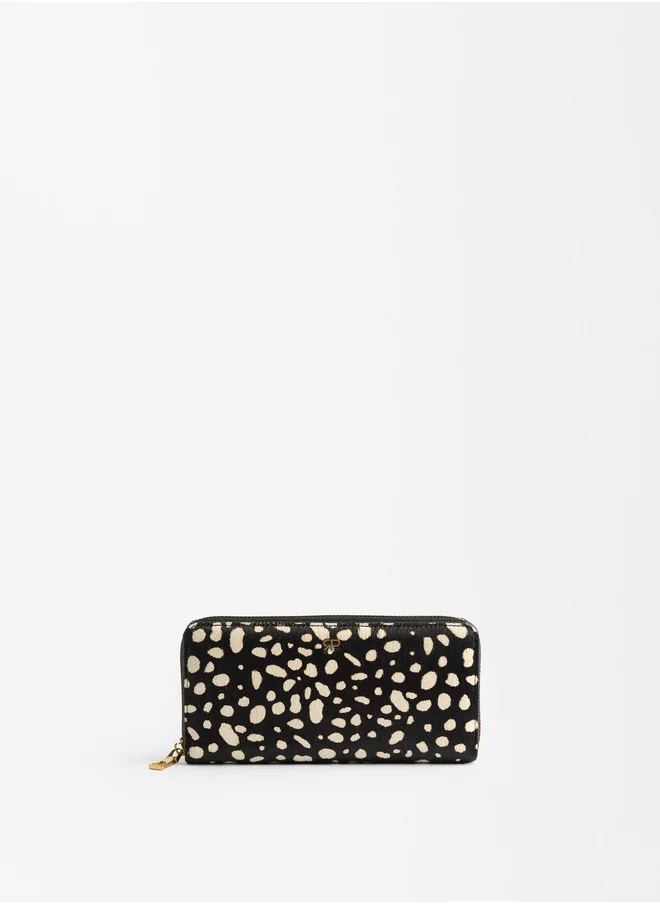 PARFOIS Animal Print Leather Wallet