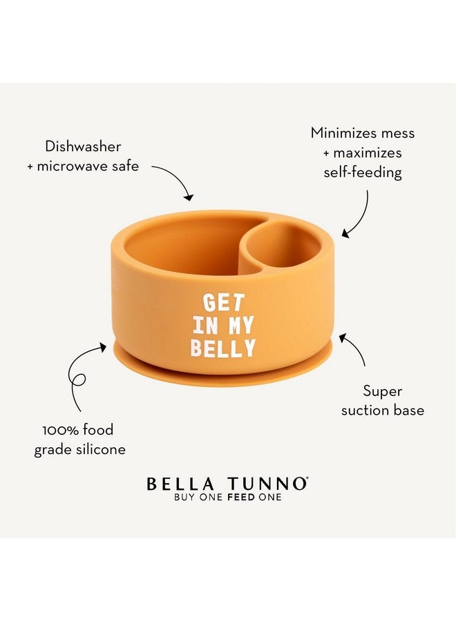 Bella Tunno Wonder Baby Bowls - Silicone Suction Bowl for Toddlers and Babies, Microwave and Dishwasher Safe Food-Grade BPA Free Silicone, Little Miss Fabulous (Divided) - Image 3