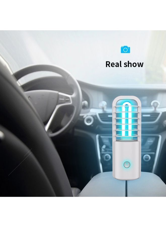 نيبمينينت مصباح معقم بالأشعة فوق البنفسجية قابل للشحن للتطهير من الجراثيم أبيض 19.3 x 9.8 6.2سم - Image 2