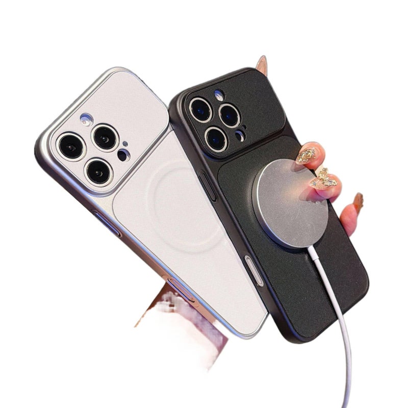 BB PC MagSafe Case for iPhone 14 / 14 Plus / 14 Pro / 14 Pro Max with Drop Protection and Strong Magnetic plus Shockproof plus Full Coverage plus Anti-Slip Grip in Black - Image 4