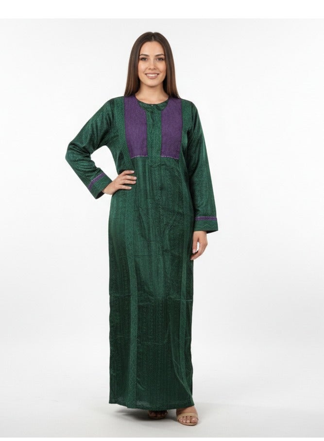 Women Syrian abaya for Ramadan embroidery - Image 1