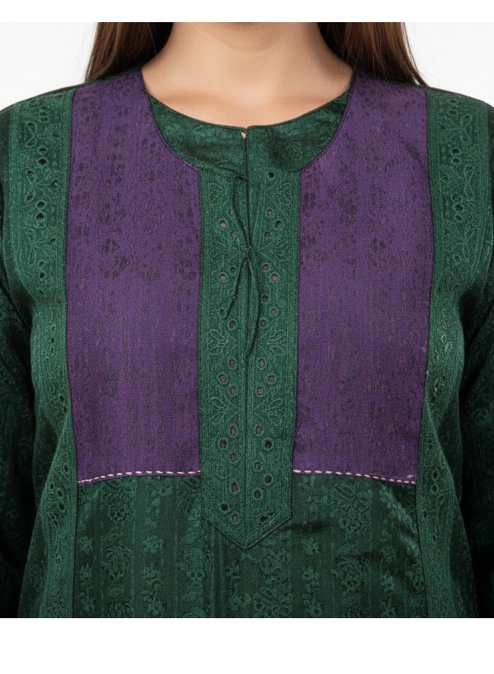Women Syrian abaya for Ramadan embroidery - Image 2