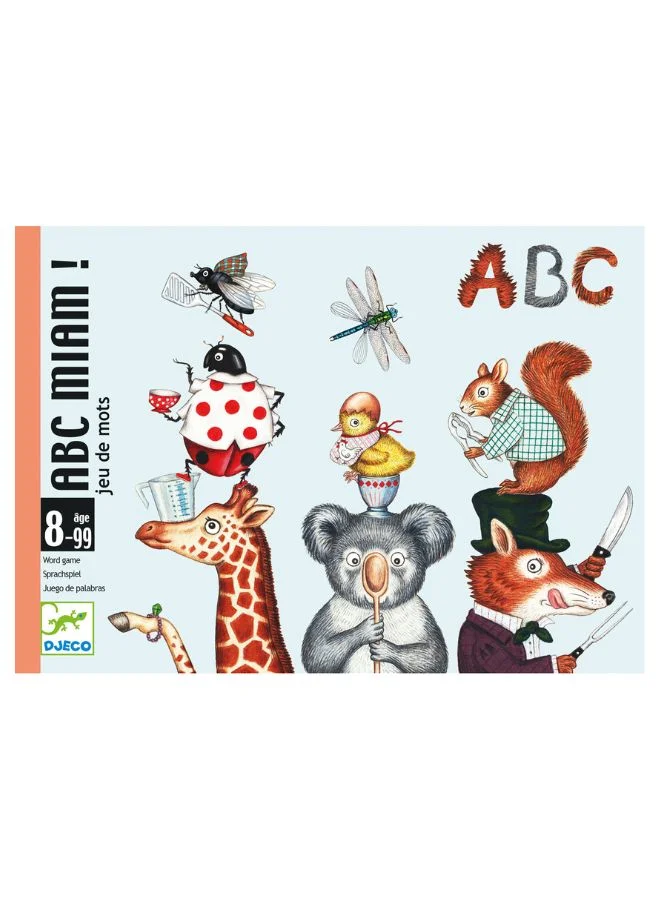 دجيكو لعبة بطاقات Abc Miam!
