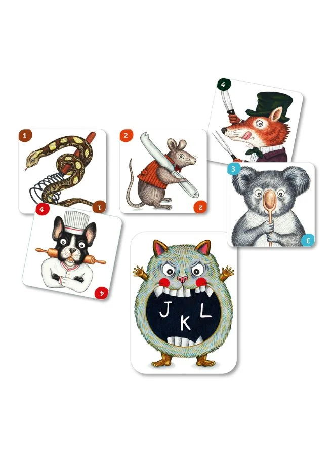 DJECO Abc Miam! Card Game