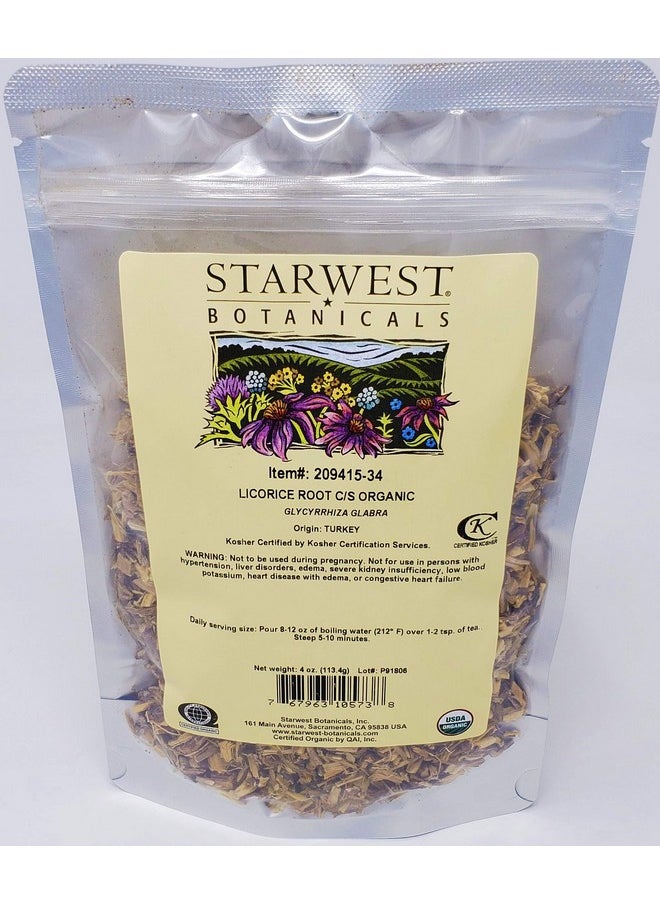 Organic Licorice Root Tea Loose Cut And Sifted 4 Ounces - pzsku/Z755F2B89FC5C6E76356CZ/45/_/1694545127/b3e77f86-ff92-48ca-86d3-141a08637e6e