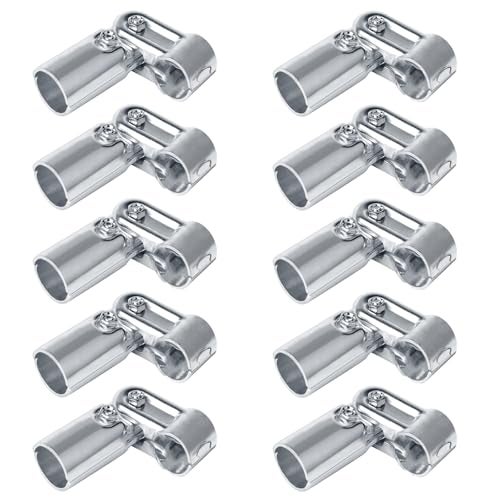 Fanmao 10 Sets Adjustable Angle Pipe Clamp Connectors, Fits 3/4" EMT Directly, Structural Pipe Fitting - Image 4