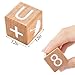Peohud 26 PCS Wooden Alphabet Blocks Cute ABC Building Blocks for Kids Number Stacking Blocks Preschool Educational Learning Toys with Shapes Objects on Every Side for Boys Girls - Image 4