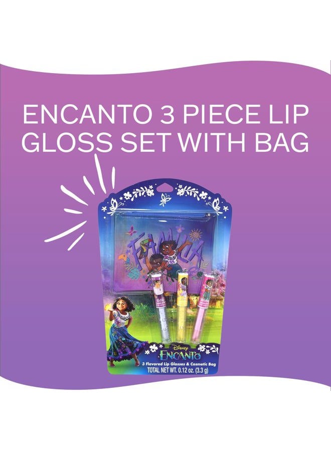 Generic Encanto Diecut 3 Piece Lip Gloss Set with Bag  - Image 4