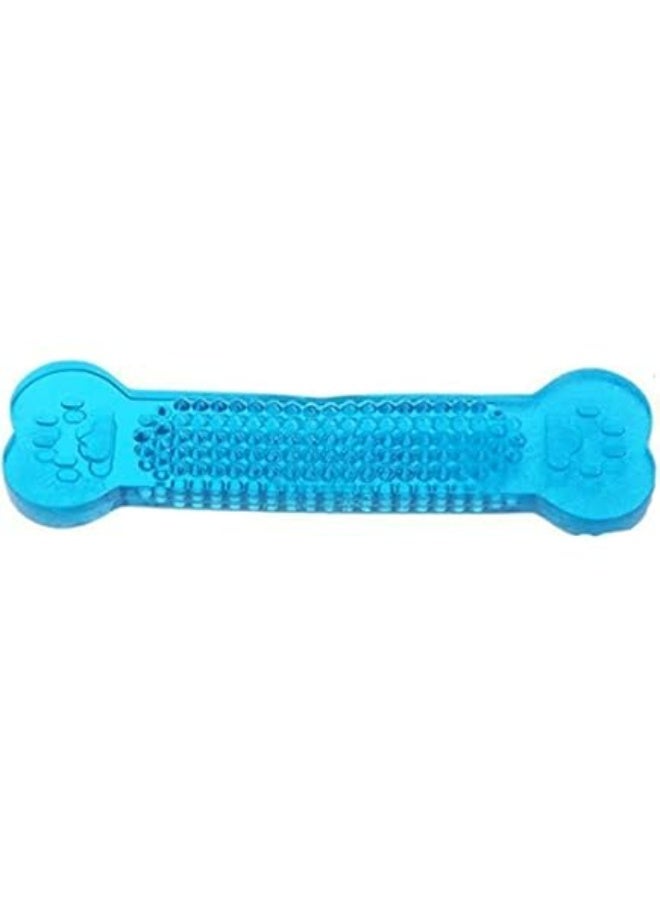 Tough Rubber Bone Chew Toy for Dogs – Durable & Long-Lasting (Blue) - Image 1