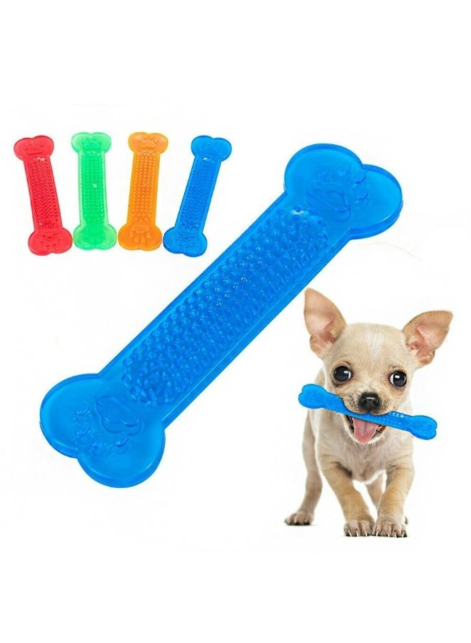 Tough Rubber Bone Chew Toy for Dogs – Durable & Long-Lasting (Blue) - Image 2