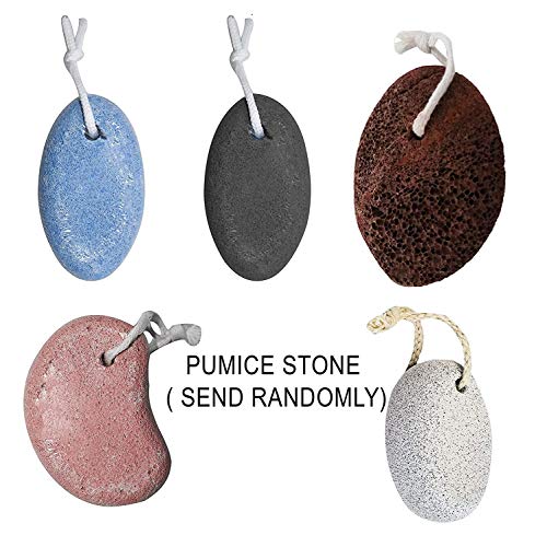 Kabello Dead Skin Foot Scrubber Pumice Stone For Feet (Brown) - Image 3