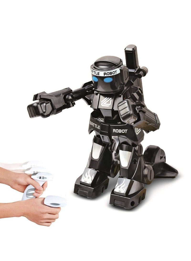 Chabeia 2.4GHz Boxing Battle Robot (Black) – Remote Control Fighting Robot with Dynamic Moves, LED Damage Indicator, Knockout Rounds & Rechargeable Battery  - Image 1