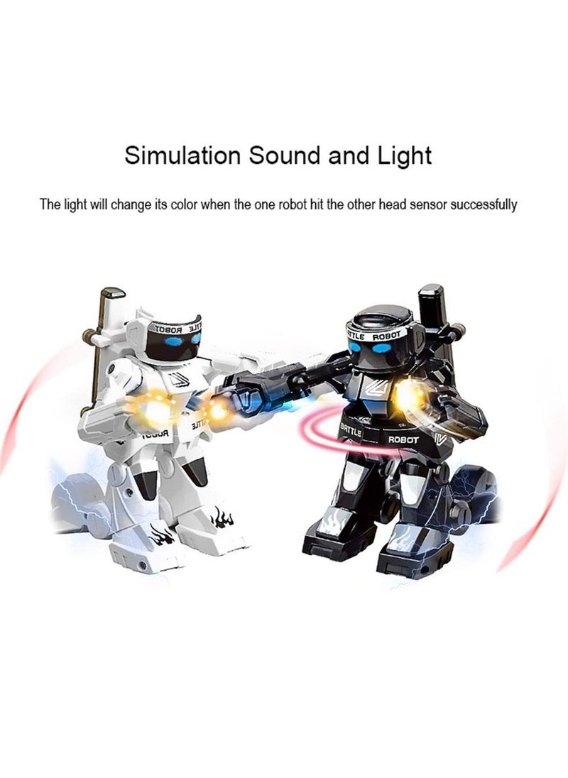 Chabeia 2.4GHz Boxing Battle Robot (Black) – Remote Control Fighting Robot with Dynamic Moves, LED Damage Indicator, Knockout Rounds & Rechargeable Battery  - Image 3