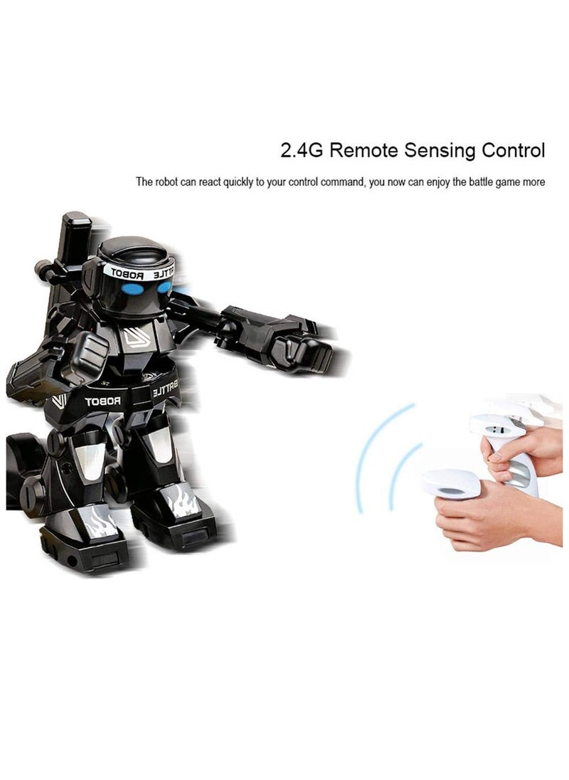 Chabeia 2.4GHz Boxing Battle Robot (Black) – Remote Control Fighting Robot with Dynamic Moves, LED Damage Indicator, Knockout Rounds & Rechargeable Battery  - Image 4