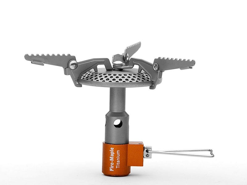 FireMaple FMS116T Portable Stove Ultra Light Hiking Stove Titanium Backpacking Stove Outdoor Camping Ultralight Gear Essential for Earthquake Emergency Kit