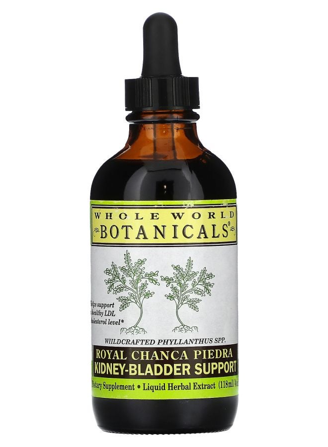 Whole World Botanicals Royal Chanca Piedra KidneyBladder Support 4 oz (118 ml)