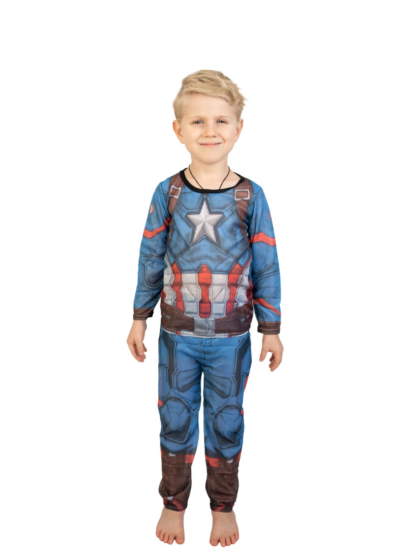 D'Daniela Marvel Capitan America Bodysuit for kids  - Image 4