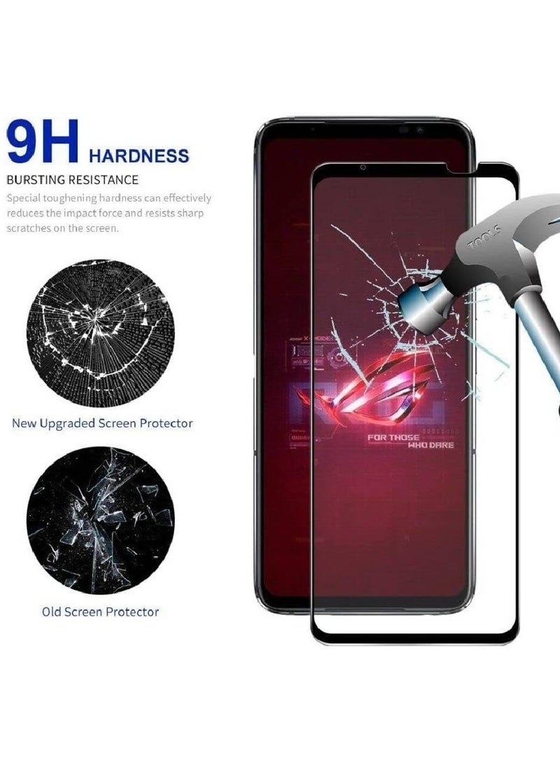 GENNEXT Asus ROG Phone 7 Tempered Glass screen protector Bubble Free, Anti-Scratch, Anti-Fingerprint, 9H Hardness - Image 3