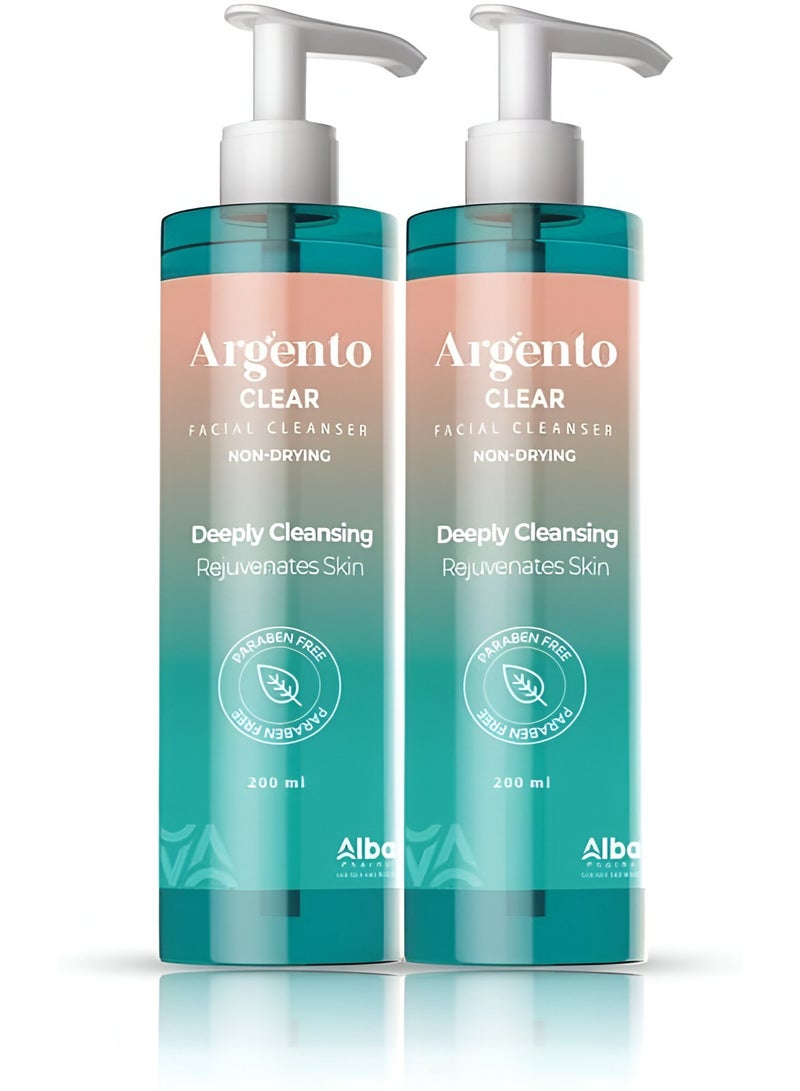 أرجنتو غسول ارجنتو كلير لبشرة انقى 400مل (2 قطعة ) - Image 1