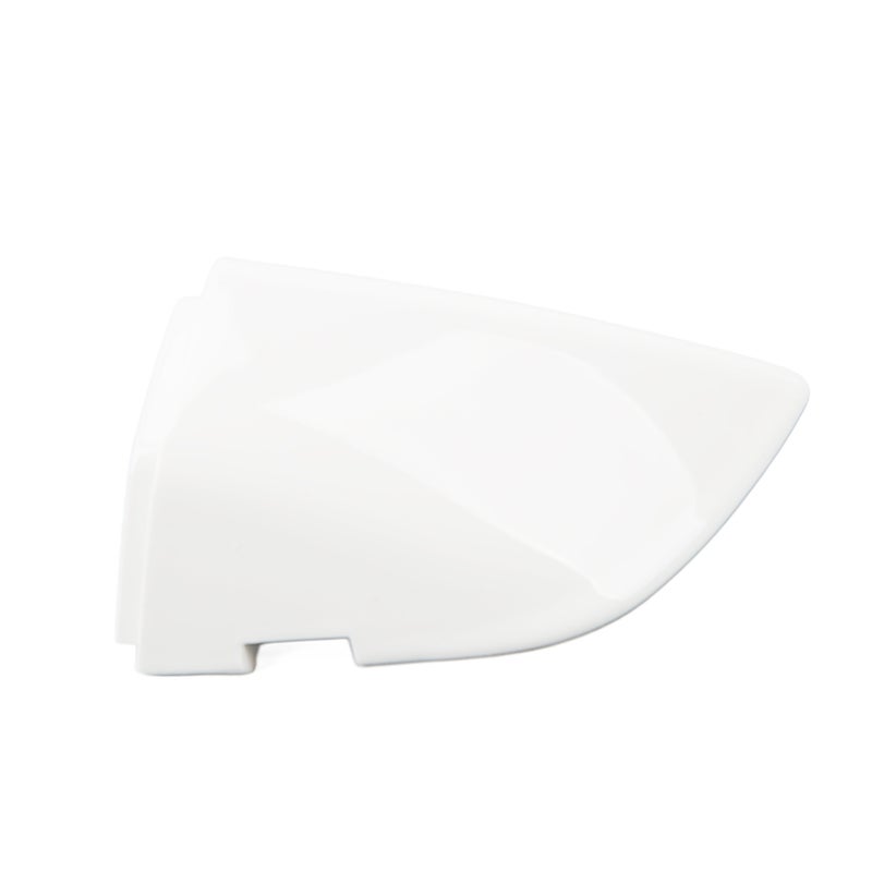 Front Door Handle Cover Left Exterior Lock Cylinder Cap Replacement for Superb 2009-2015 - Premium ABS Plastic White Lock Cylinder Door Handle Cap for Seat Alhambra 2010-2015 - Image 3