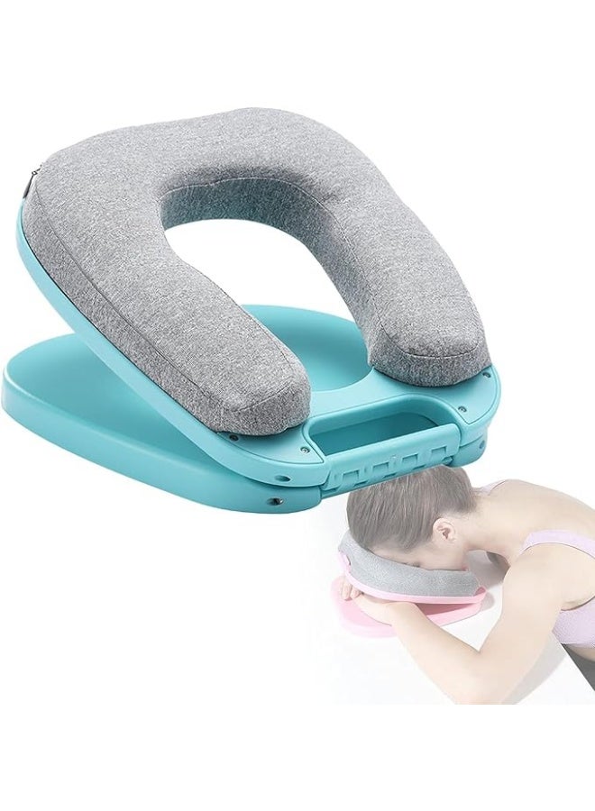 وسادة وجه مريحة قابلة للطي – مثالية لجلسات الاسترخاء والتجميل - Image 5