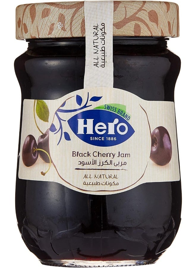 Hero Black Cherry Preserve Jam, 350 Gm - Image 1