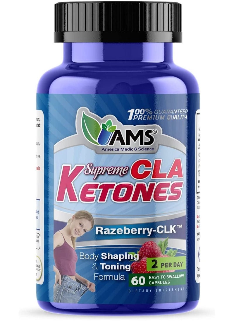 AMS - Ams Raspberry Ketone With 60 caplets - Image 1