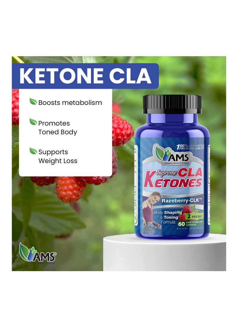 AMS - Ams Raspberry Ketone With 60 caplets - Image 1