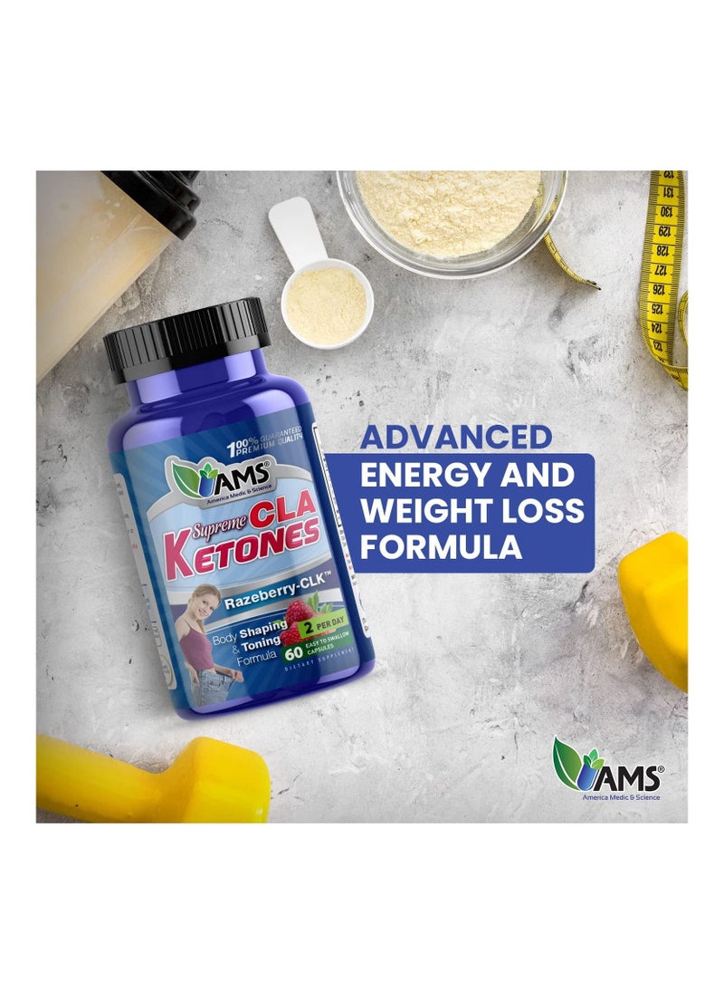 AMS - Ams Raspberry Ketone With 60 caplets - Image 1