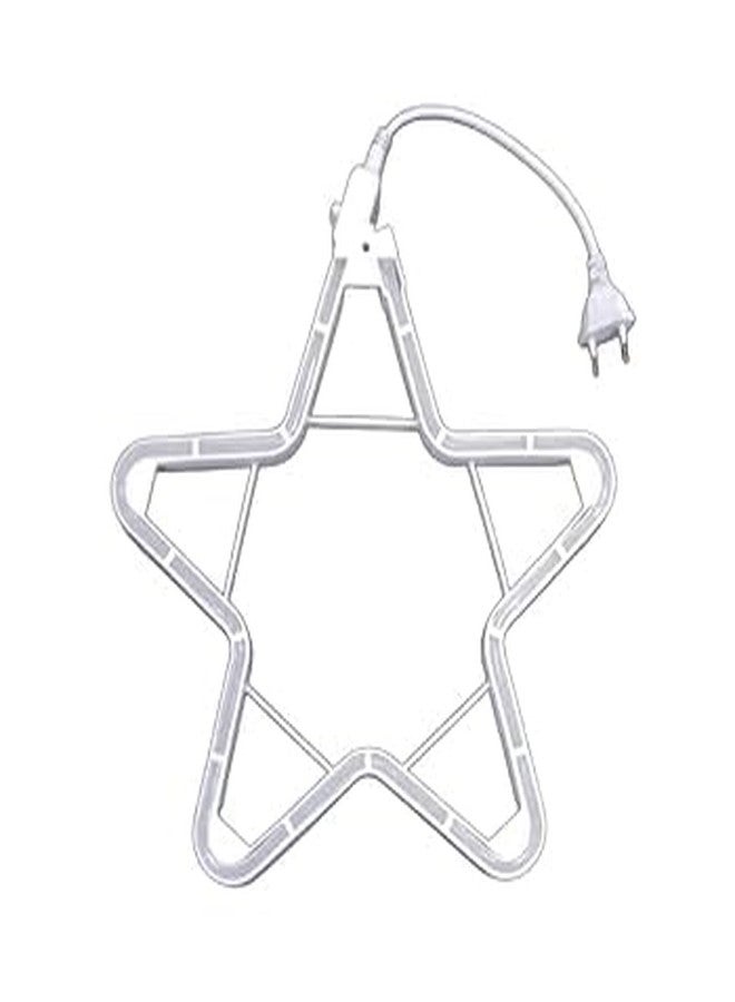 SEER Neon Star Sign, Warm White Star, m Size, Plastic Material, Perfect for Home Decor, Birthday, Party, Special Occasions - Image 4