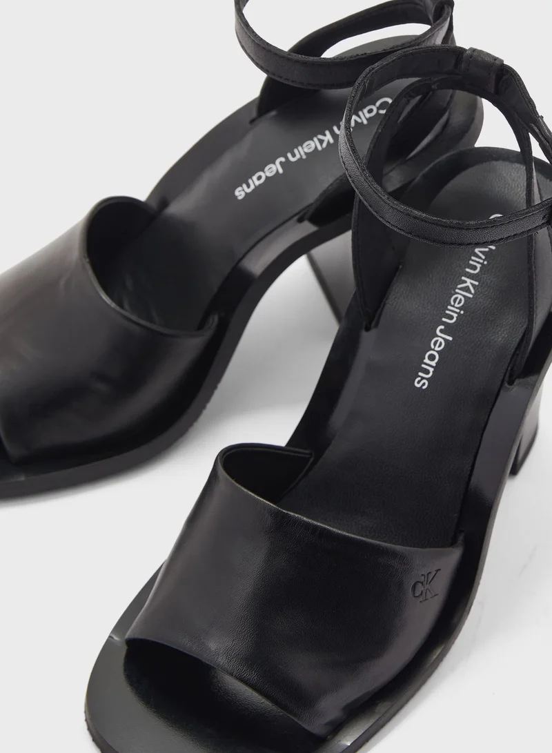 Calvin Klein Jeans Ankle Strap Sandals
