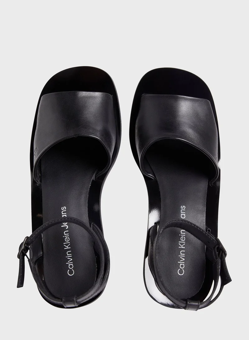Calvin Klein Jeans Ankle Strap Sandals
