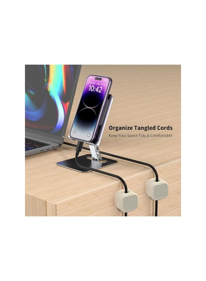 Green Tiger Adhesive Wire Management for Appliances,Kitchen Cord Organizer Charger Cable Holder Clips - Image 5