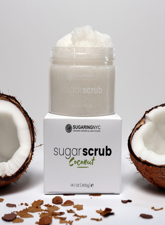 Sugaring NYC Moisturizing and Exfoliating Signature Body Scrub - Silky Smooth Skin and Ingrown Hair Prevention (Juicy Coconut) - Image 3