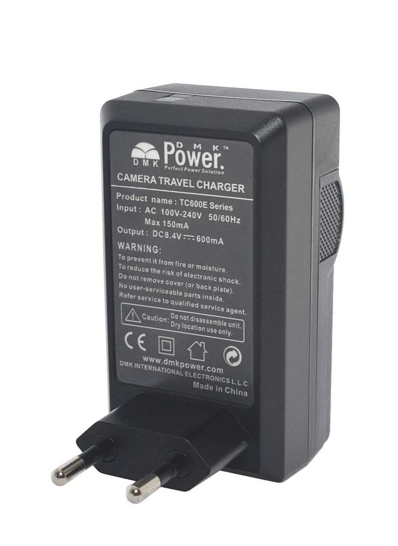 DMK Power - DMK Power NB-13L Battery Charger TC600E Compatible with Canon PowerShot G7X CB-2LHT - Image 1