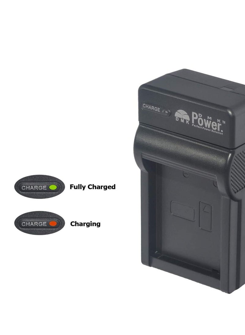 DMK Power - DMK Power NB-13L Battery Charger TC600E Compatible with Canon PowerShot G7X CB-2LHT - Image 1