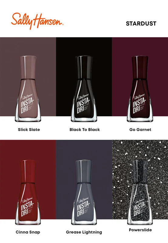 Sally Hansen Insta-Dri® Nail Color - 193 - Slick Slate, 9.17Ml