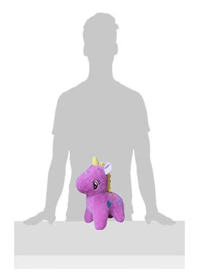 Tickles Unicorn Soft Plush Animal Toy for Kids Girls & Boys (Size: 25 cm Color: Purple) - Image 4