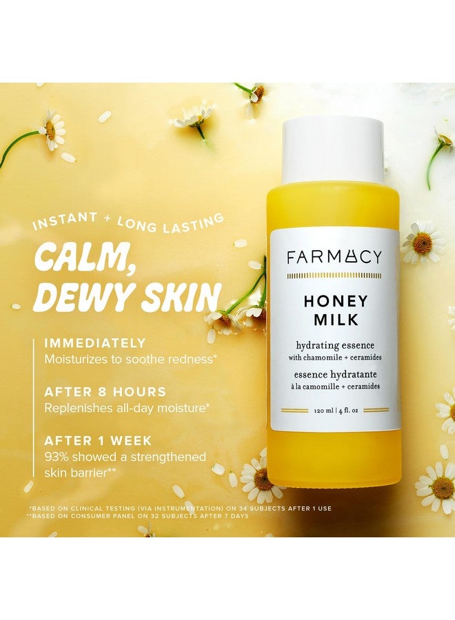 Farmacy Hydrating Essence - Hydrating Honey Milk Toner + Facial Essence to Soothe, Moisturize and Strengthen Skin Barrier - Preps Complexion for Skincare Products or Makeup Application (10ml) - Image 5