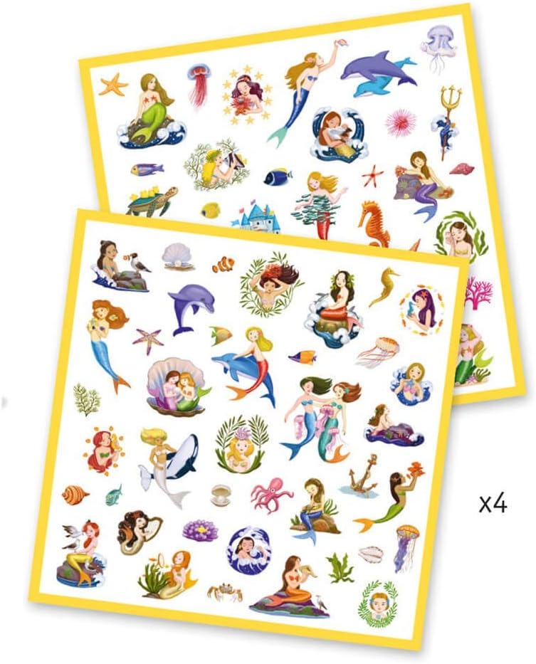 DJECO Mermaid Stickers - Image 2