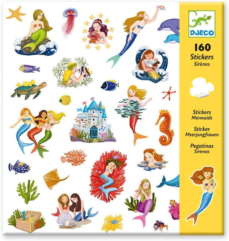 DJECO Mermaid Stickers - Image 1