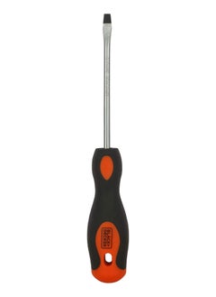 BLACK+DECKER Black+Decker 5 X 100Mm Steel Slotted Scredriver With Bimaterial Handle - BDHT62298  - Image 1